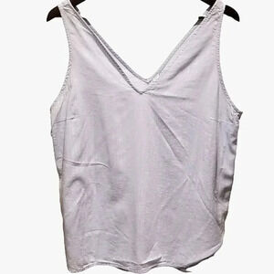 Kiup light blue v neck tank Size Large